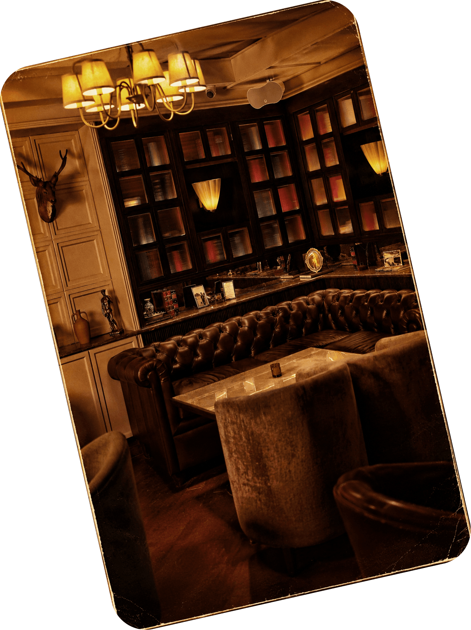 Residence library area