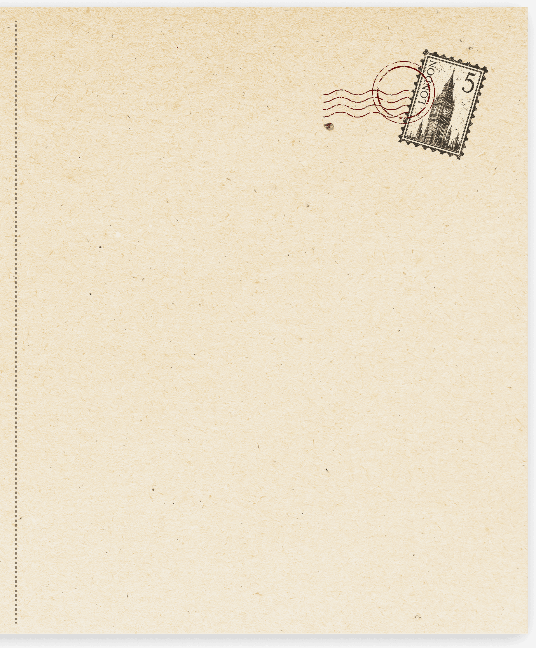 Postcard background